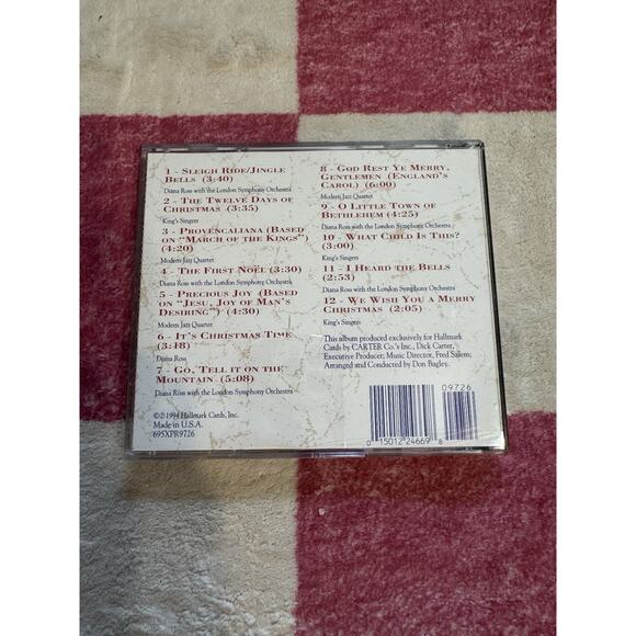 Diana Ross Making Spirits Bright CD Christmas 1994 Classic 90s music - Picture 2 of 3